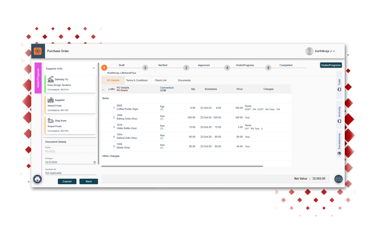 Purchase Management